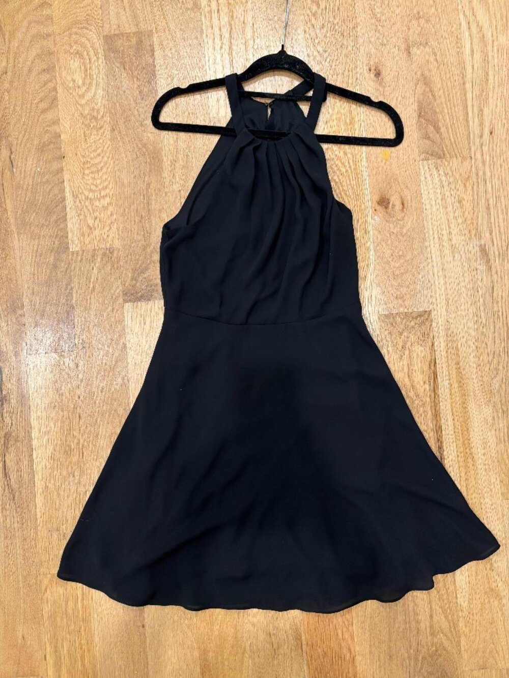 Express Black Halter Neck Dress
